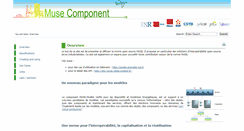 Desktop Screenshot of muse-component.org