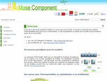 Tablet Screenshot of muse-component.org